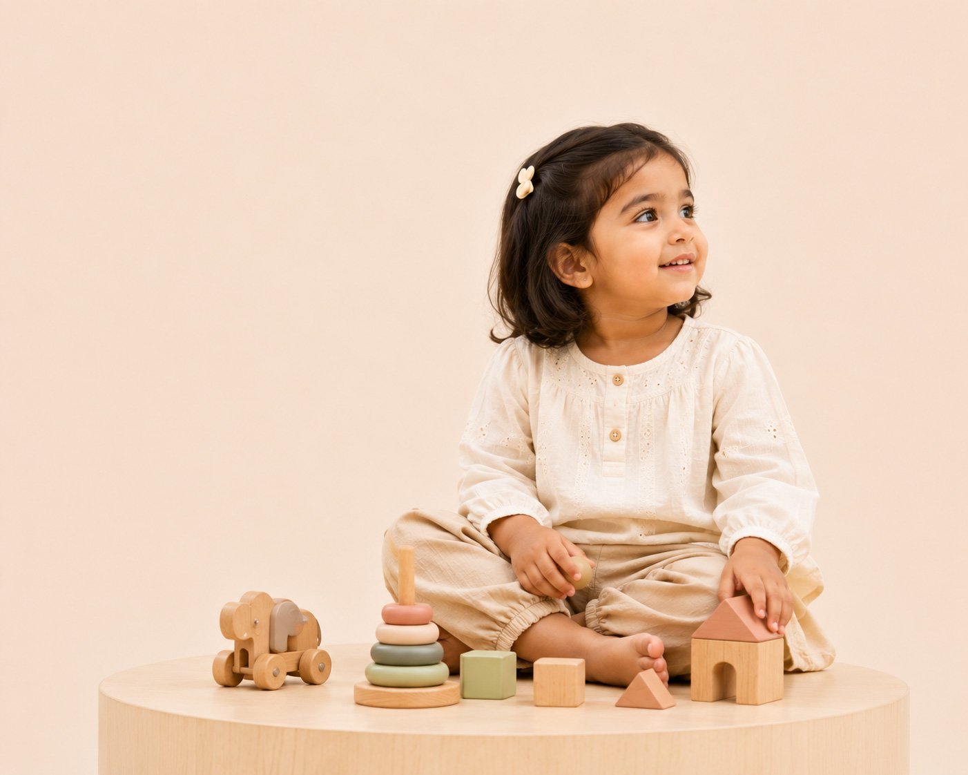 A child full of colour and joy